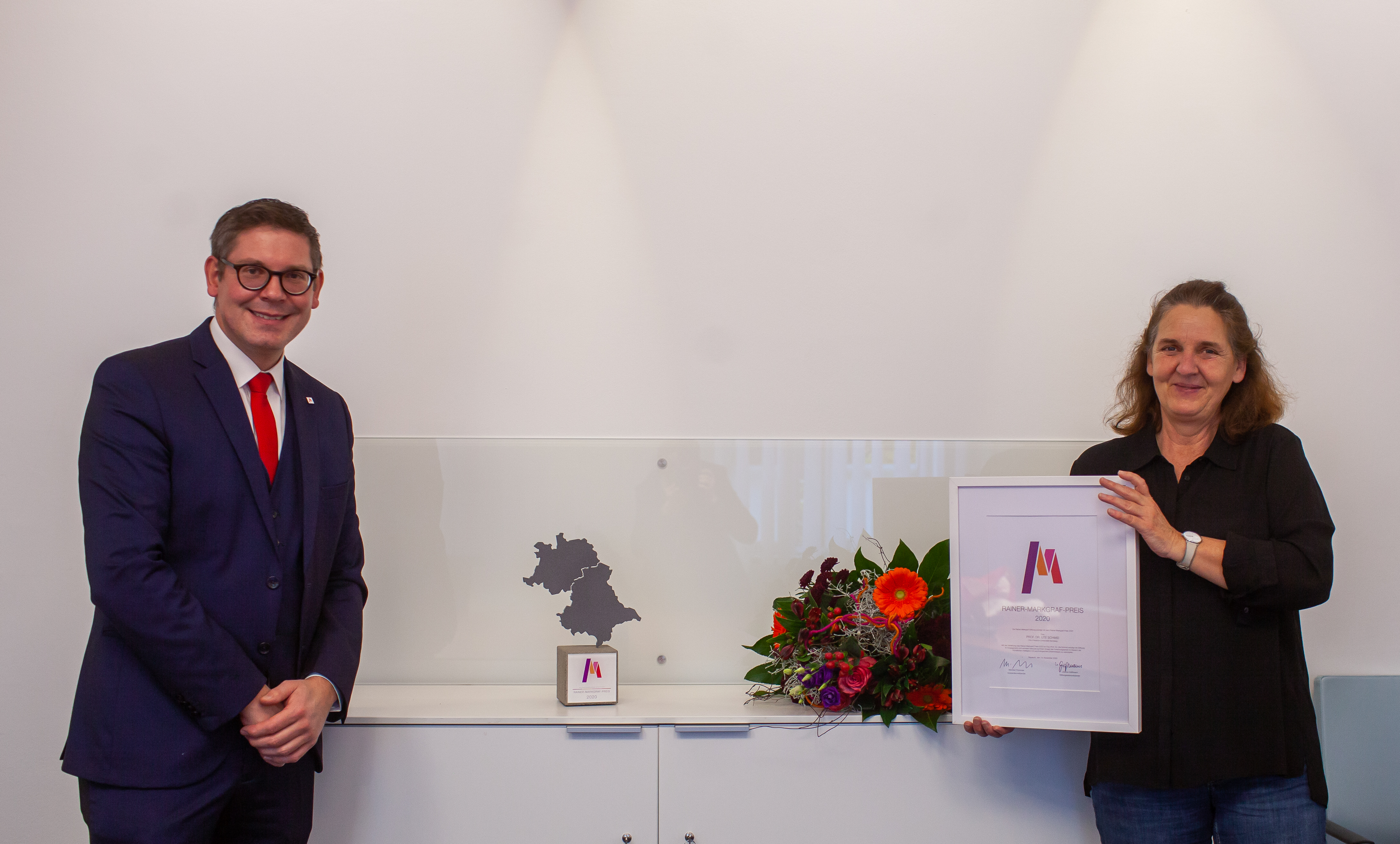 Pressebild – Übergabe Rainer-Markgraf-Preis 2020