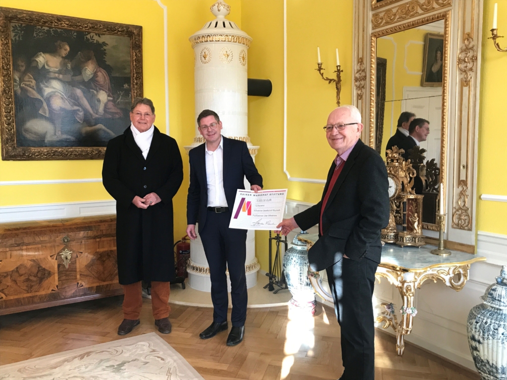 Spendenübergabe-Wilhelmine-Gesellschaft